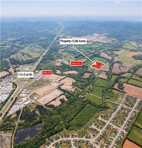 5848 Sledge Road Christiana, TN 37037 - Photo 5 of 5 Combined Tract Aerial View to I-24