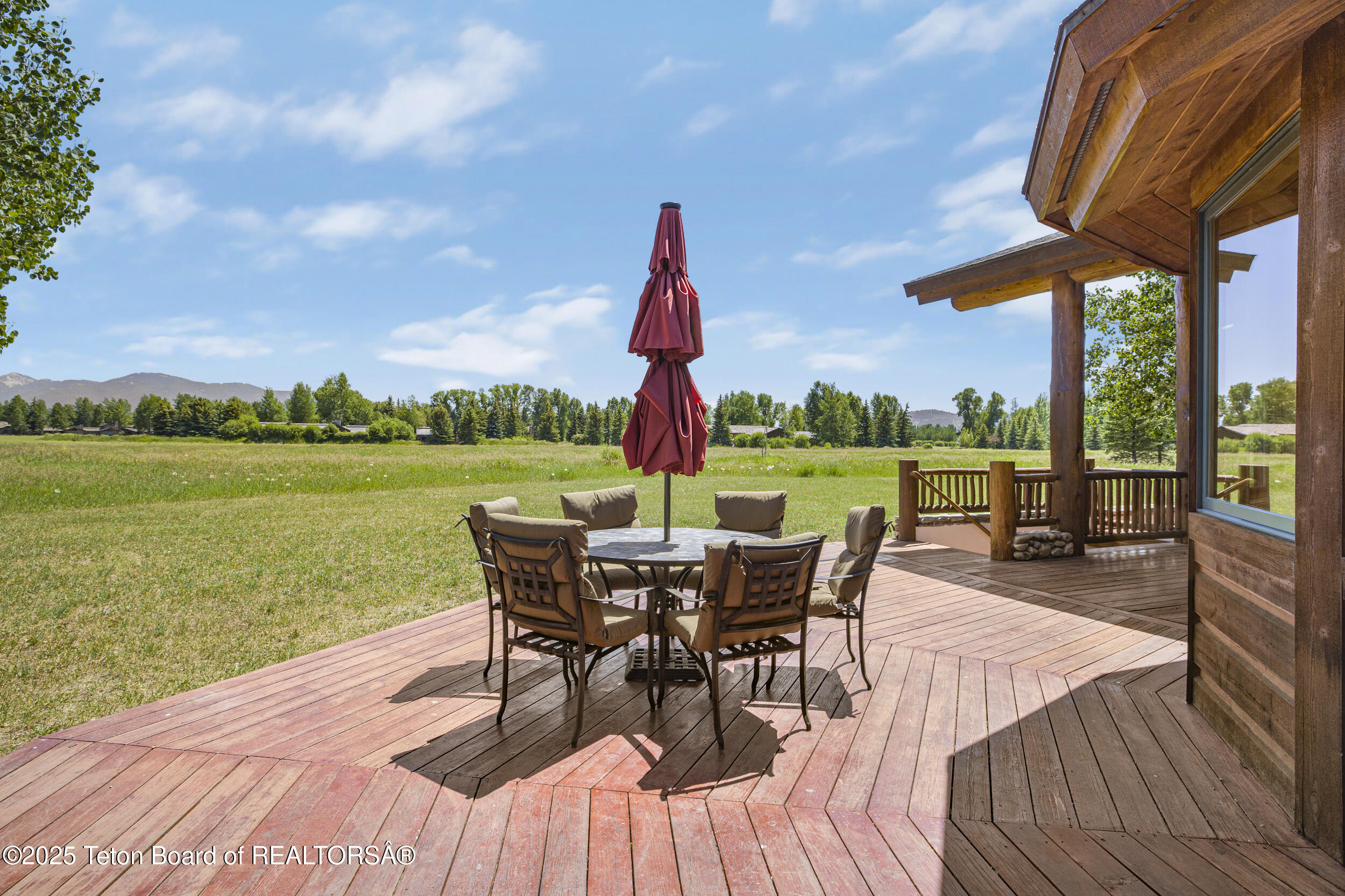 450 East Oatgrass Road Jackson, WY 83001 - Photo 42 of 52 Exterior Deck