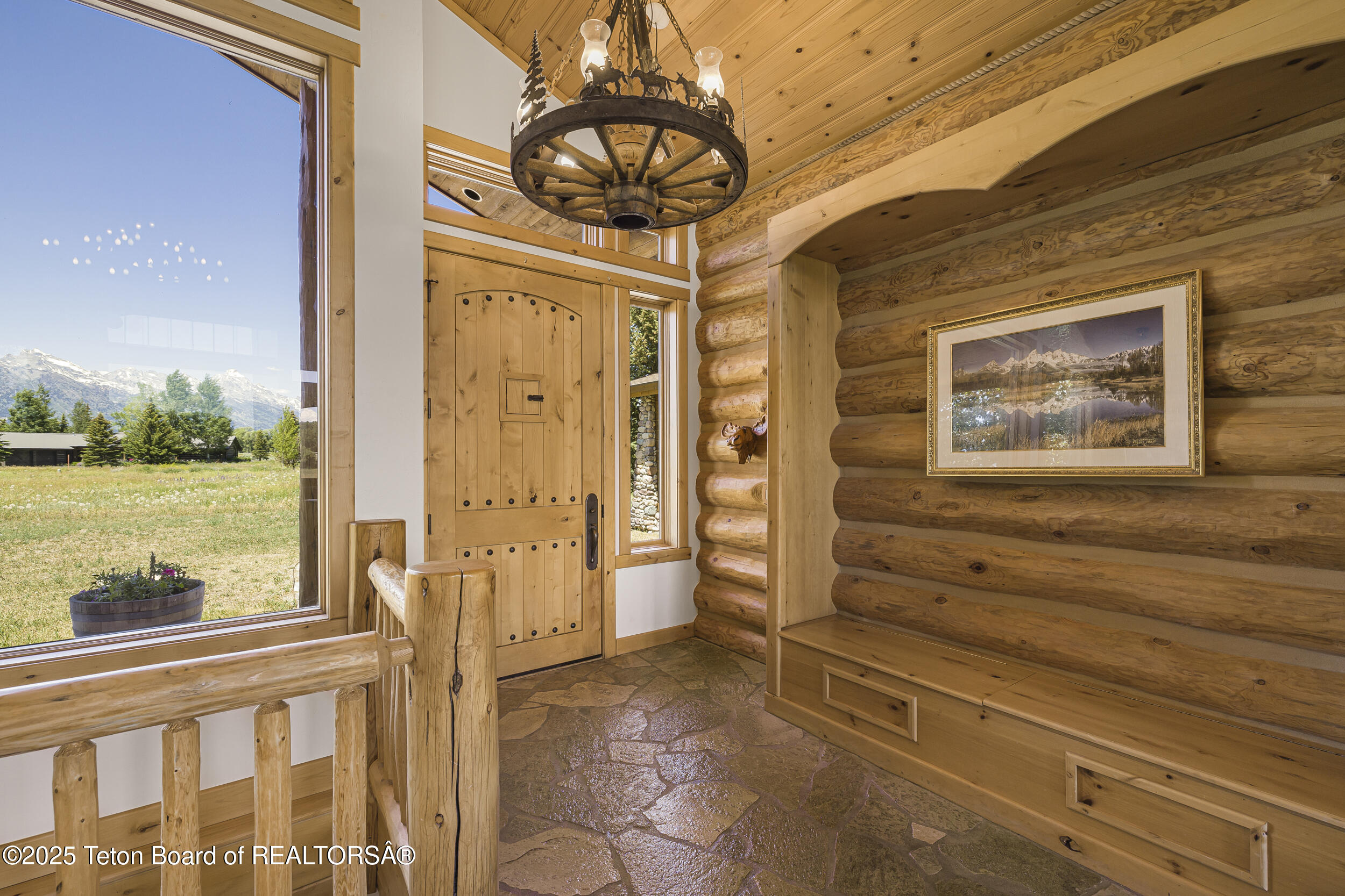 450 East Oatgrass Road Jackson, WY 83001 - Photo 7 of 52 Foyer