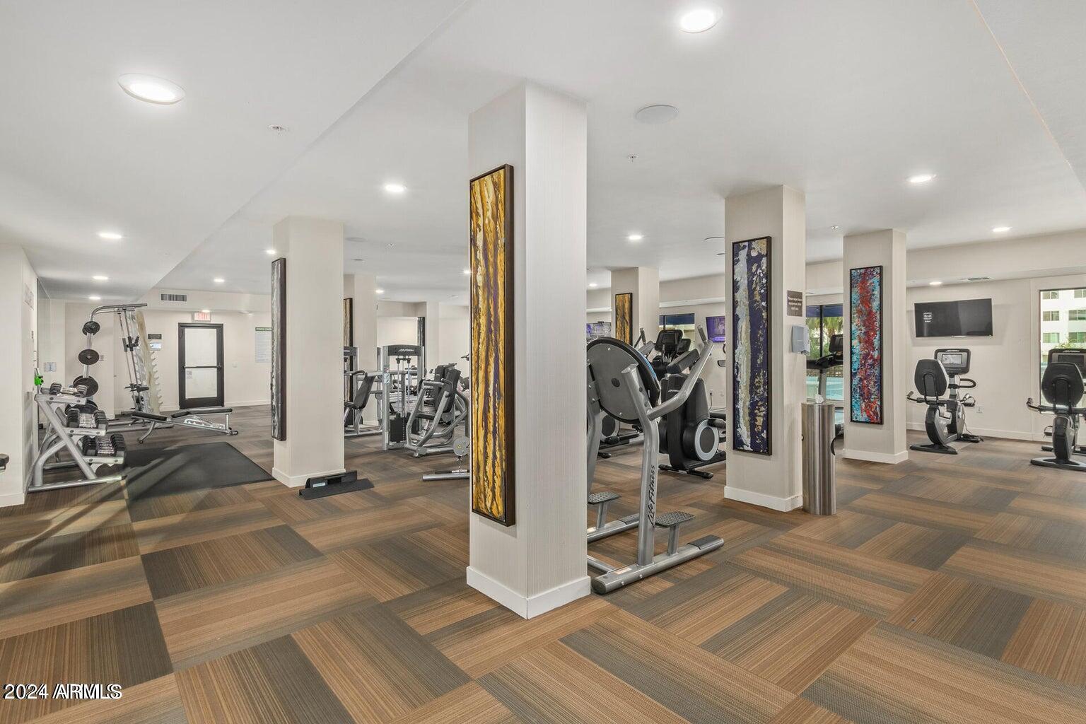 2511 West Queen Creek Road, Unit 216 Chandler, AZ 85248 - Photo 47 of 53 Cays- Fitness Room