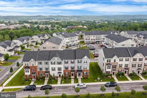 a view of a city with tall buildings