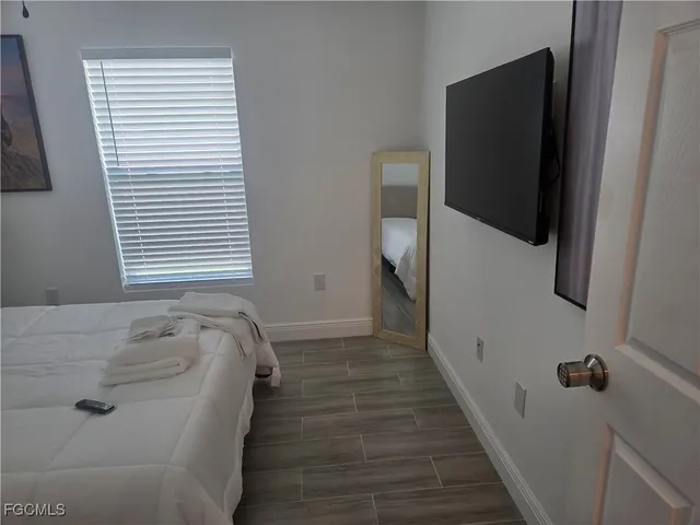 wooden floor in an empty room