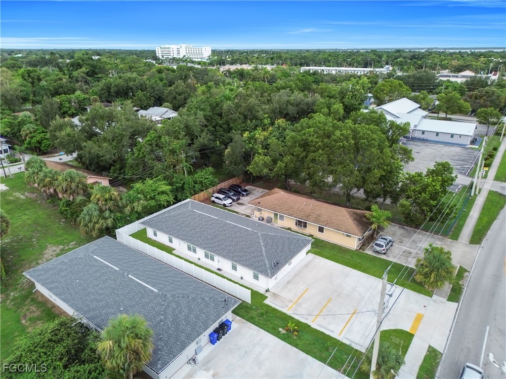 2156-2154 Edison Avenue Fort Myers, FL 33901 - Photo 36 of 38 an aerial view of a house with a yard