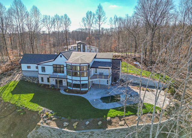 a front view of a building