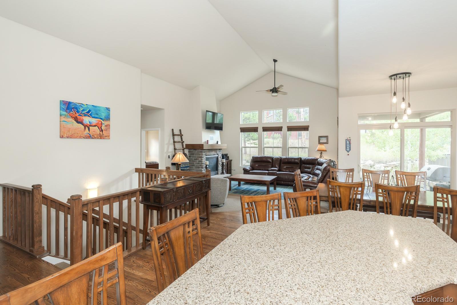 103 Timber Court Granby, CO 80446 - Photo 11 of 50 a view of a kitchen and dining room