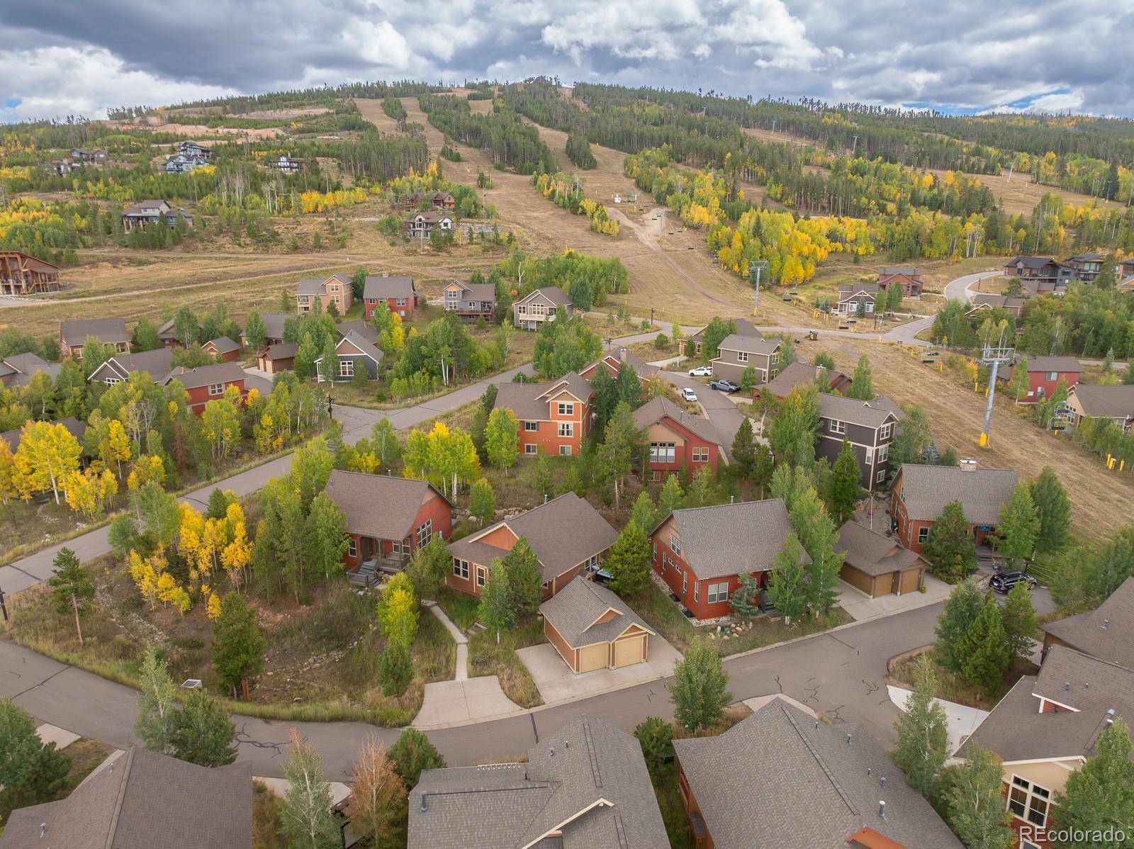 103 Timber Court Granby, CO 80446 - Photo 46 of 50 an aerial view of residential houses with outdoor space