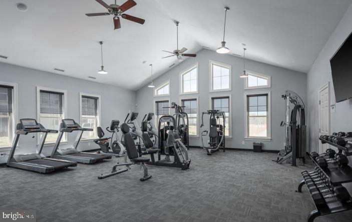 3433 Jacobs Ford Way Hanover, MD 21076 - Photo 36 of 37 a view of a room with gym equipment