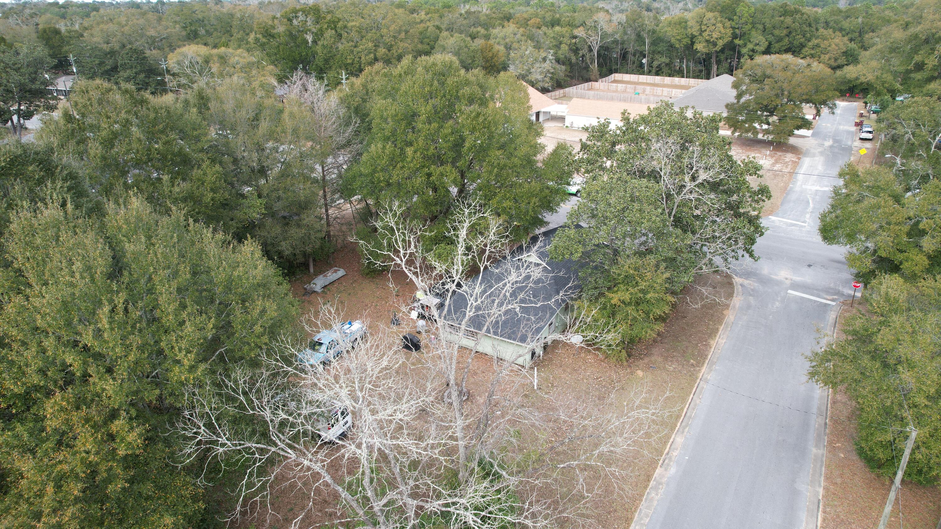 625 East Chestnut Avenue Crestview, FL 32539 - Photo 6 of 19 an aerial view of a house with a yard