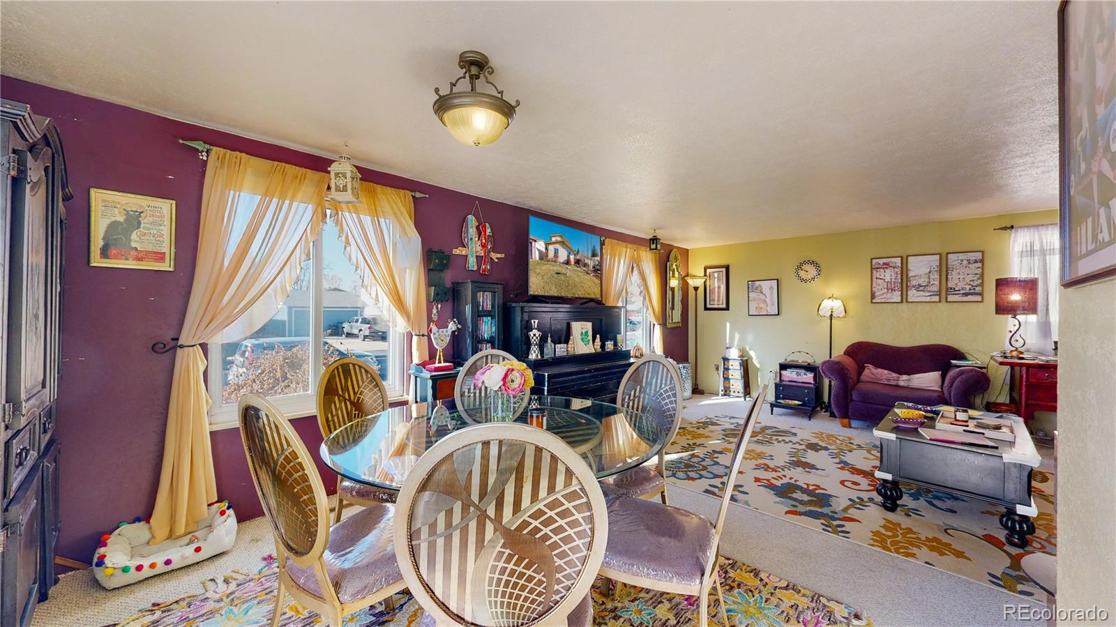 708 Independence Drive Longmont, CO 80504 - Photo 10 of 40 a living room with fireplace furniture and a window
