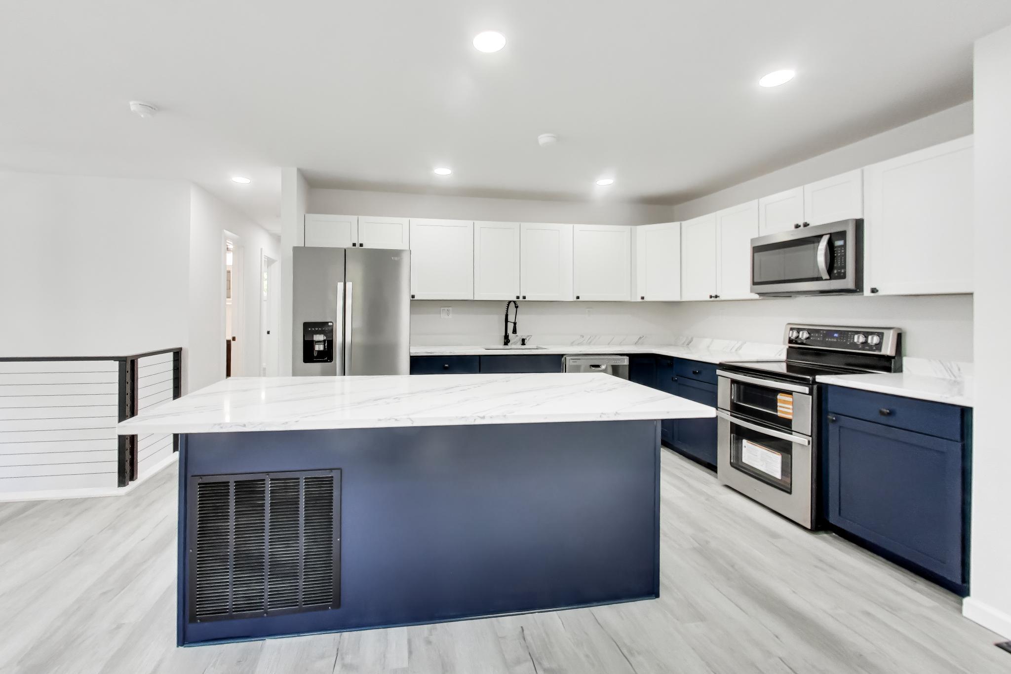 810 Malta Lane Silver Spring, MD 20901 - Photo 11 of 35 Modern kitchen w/ oversized island