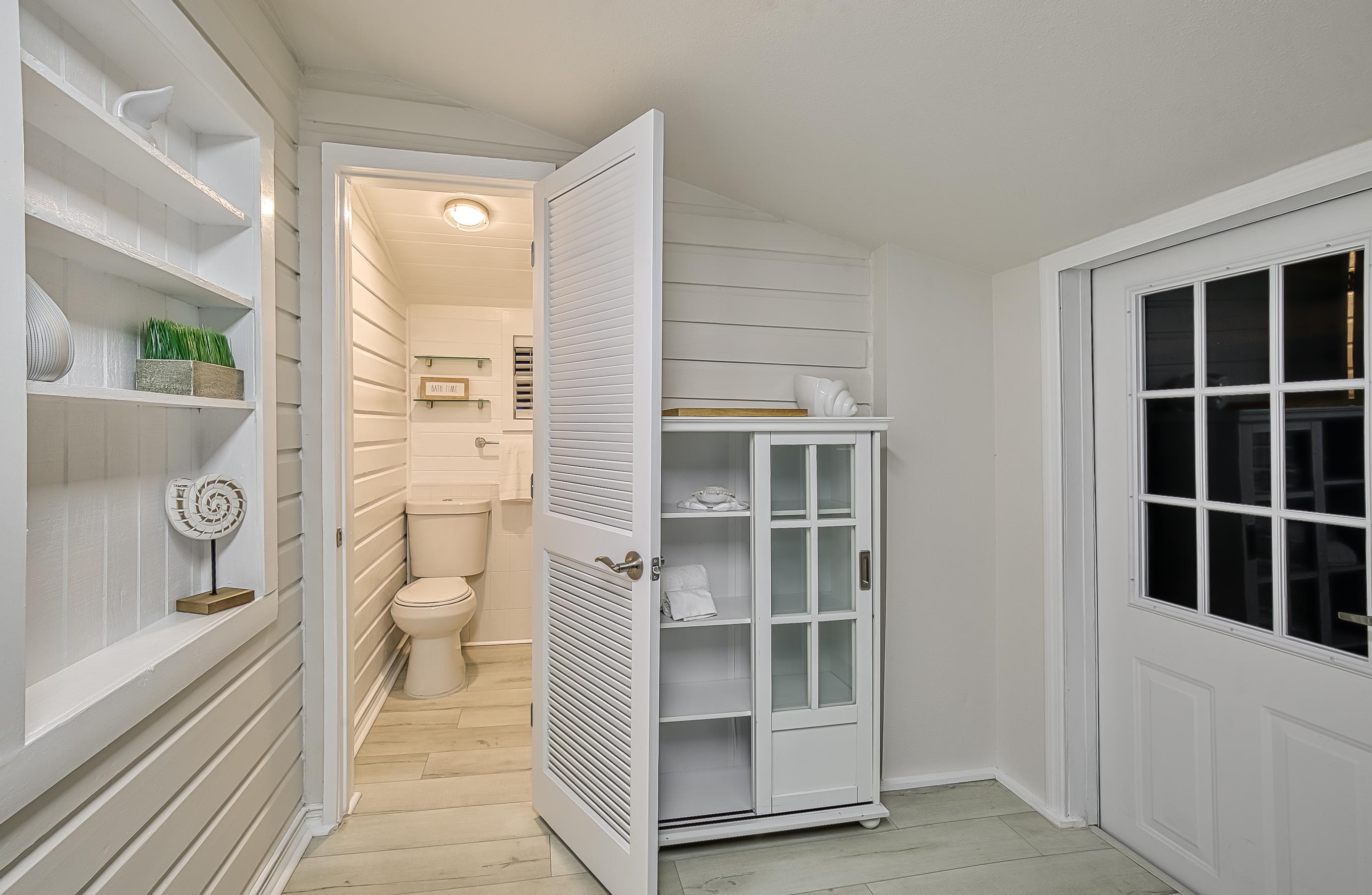 37 Phillips Street St. Augustine, FL 32084 - Photo 20 of 26 a bathroom with a toilet and a shower