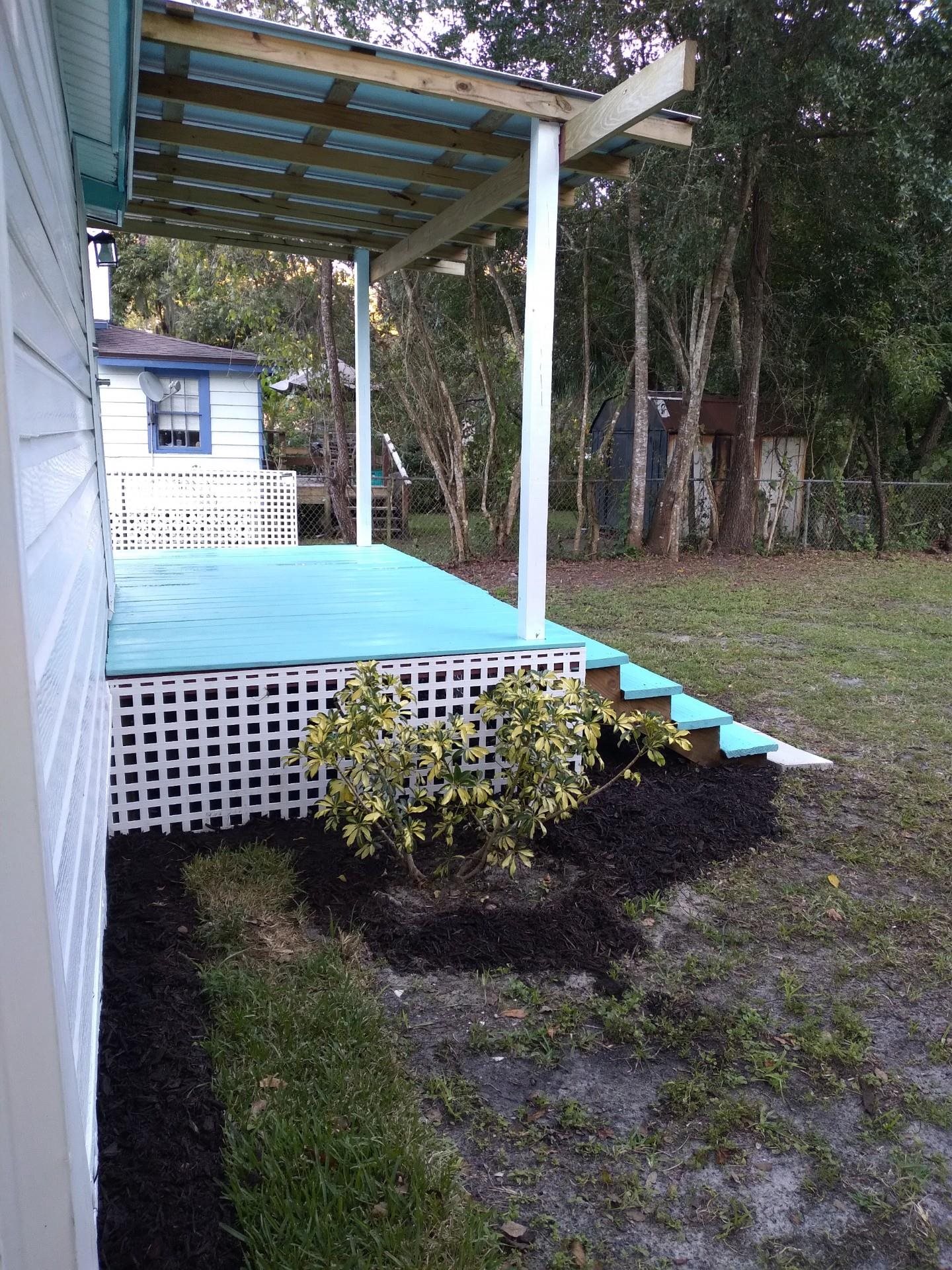 37 Phillips Street St. Augustine, FL 32084 - Photo 26 of 26 a view of a yard deck front of house