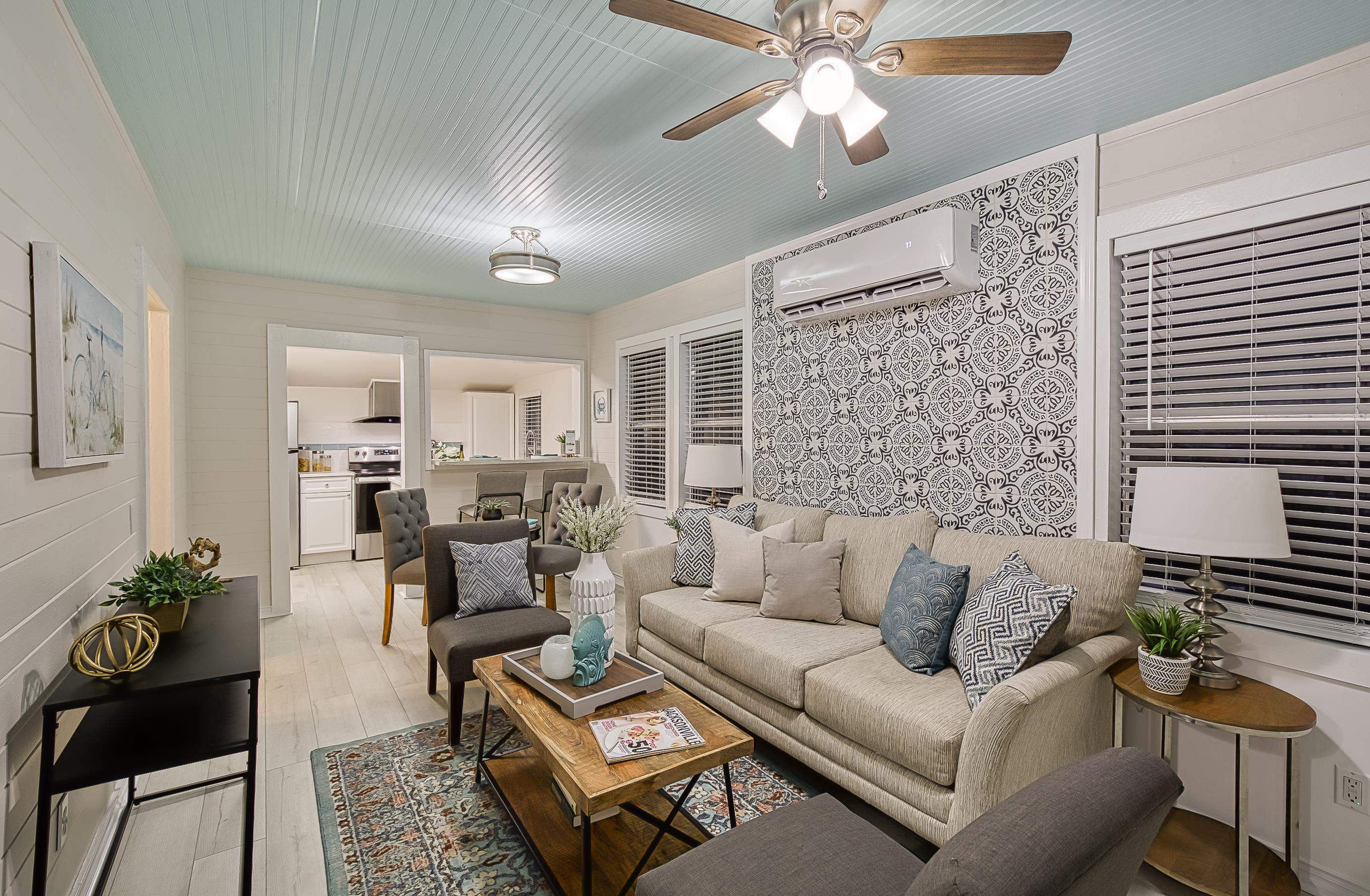 37 Phillips Street St. Augustine, FL 32084 - Photo 6 of 26 a living room with furniture and wooden floor