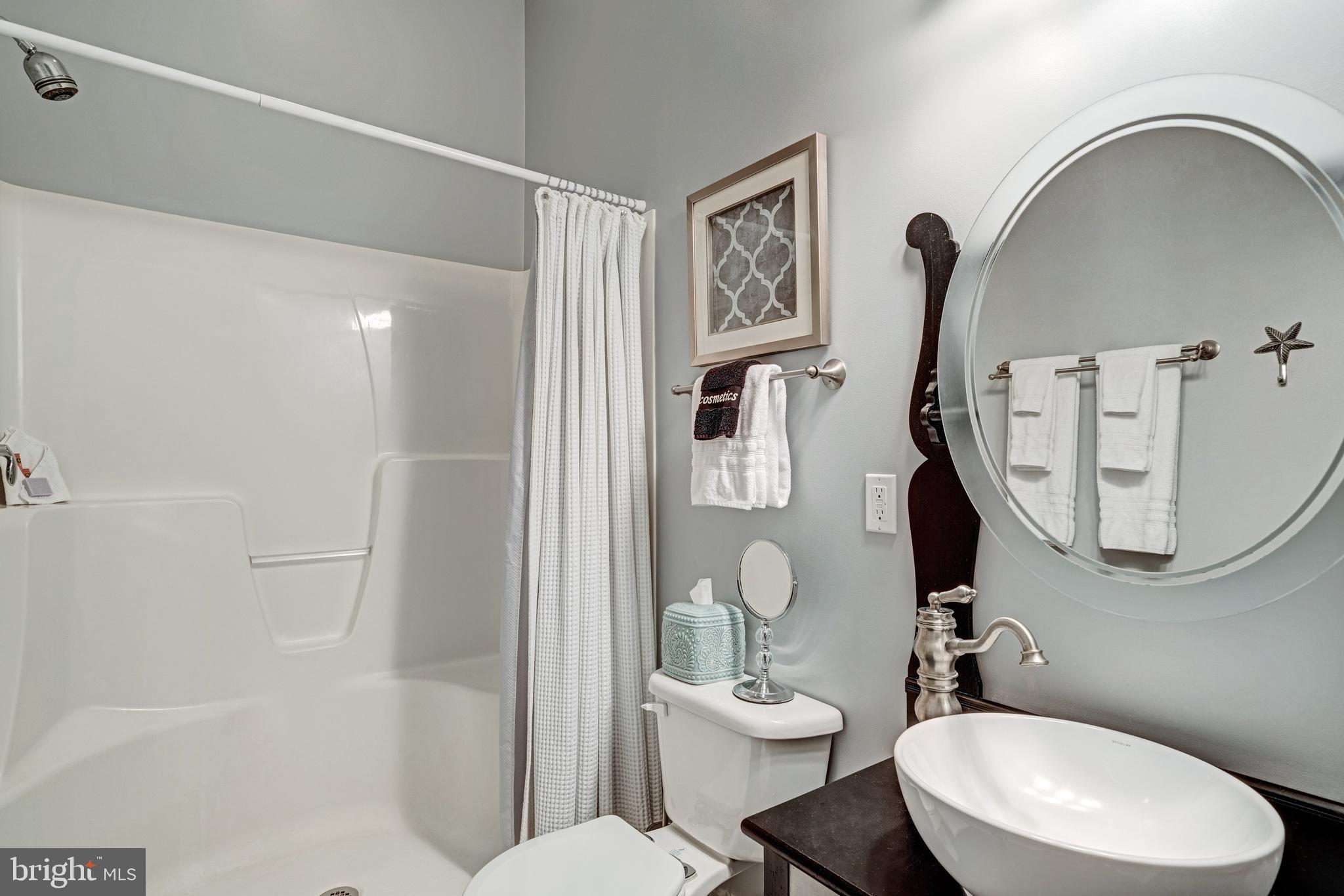 17440 True Blue Lane Reva, VA 22735 - Photo 42 of 75 a bathroom with a toilet sink tub and mirror