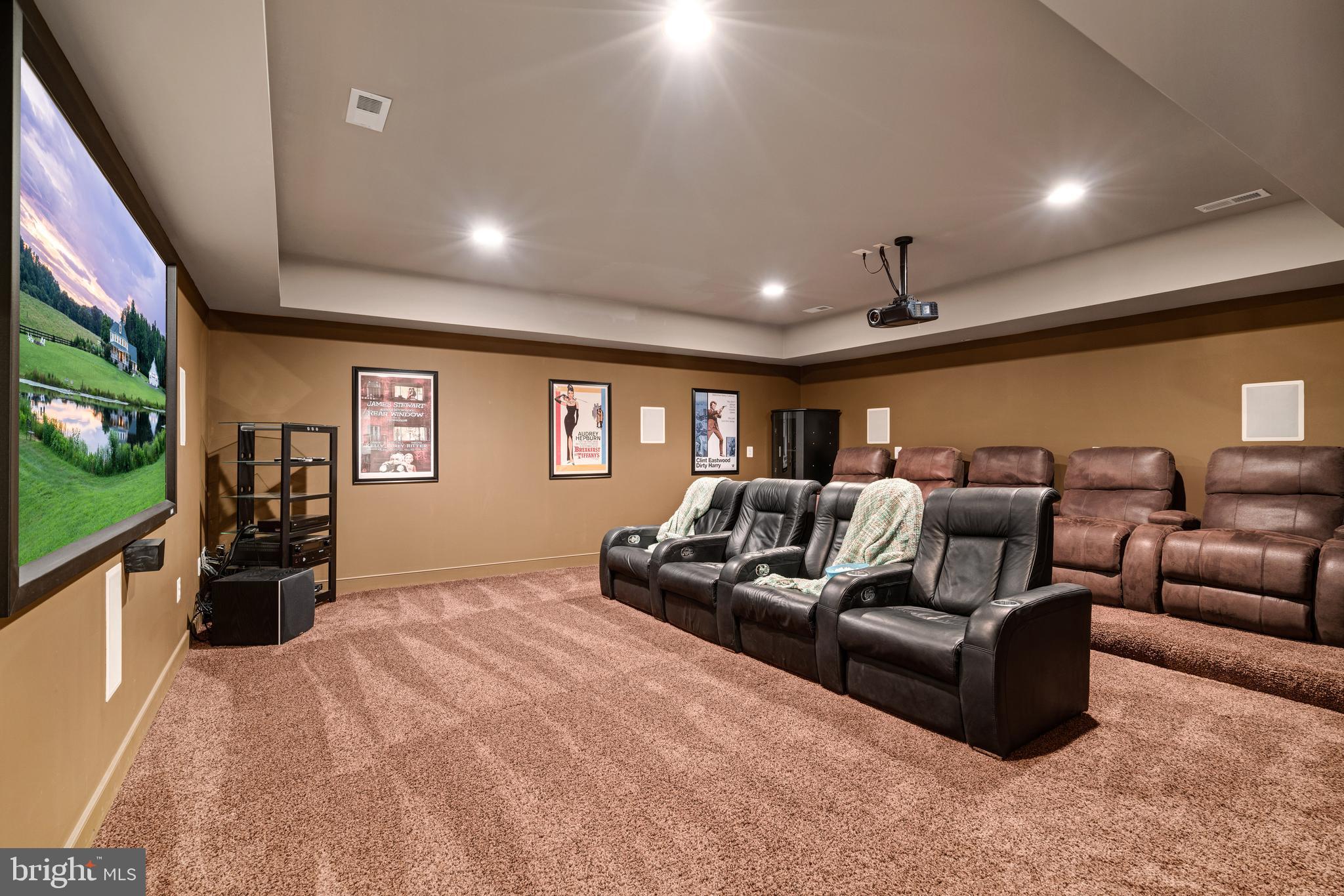 17440 True Blue Lane Reva, VA 22735 - Photo 50 of 75 a living room with furniture a flat screen tv and a window