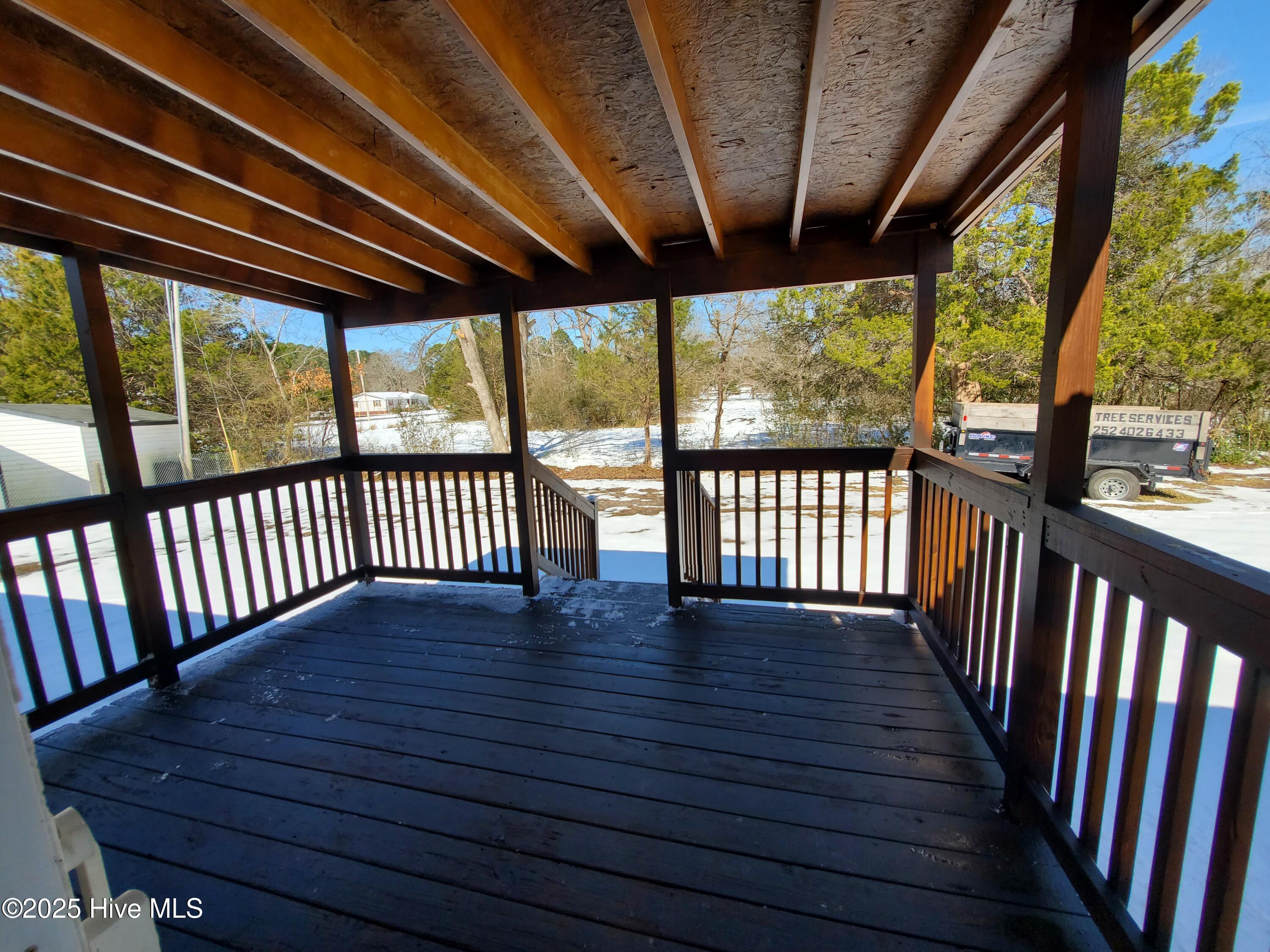 300 Horace Ward Avenue Windsor, NC 27983 - Photo 18 of 23 017 Covered Back Porch