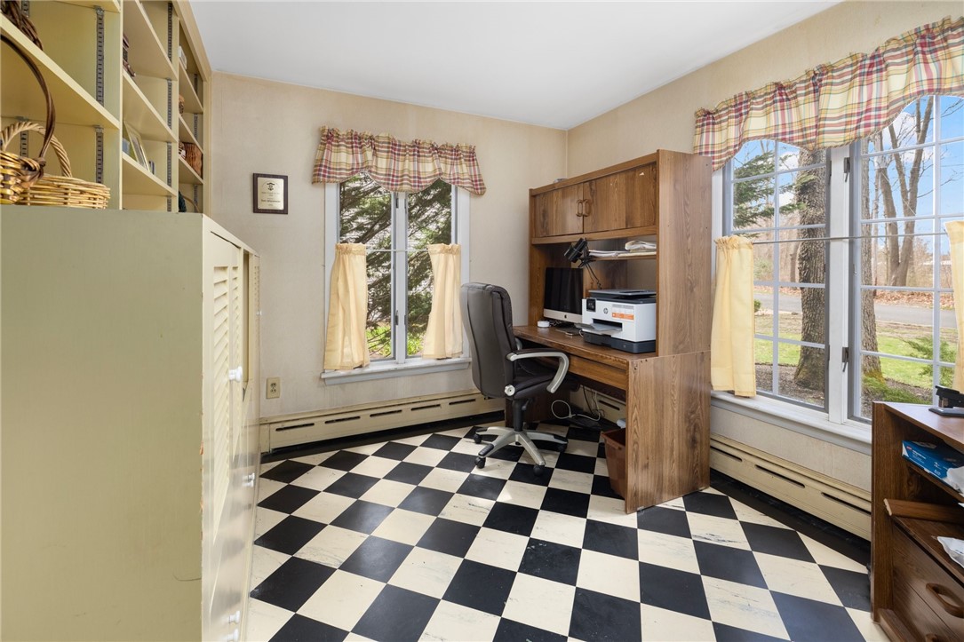 2 Lansdowne Road Warwick, RI 02888 - Photo 20 of 49 A first floor office offers built in storage.