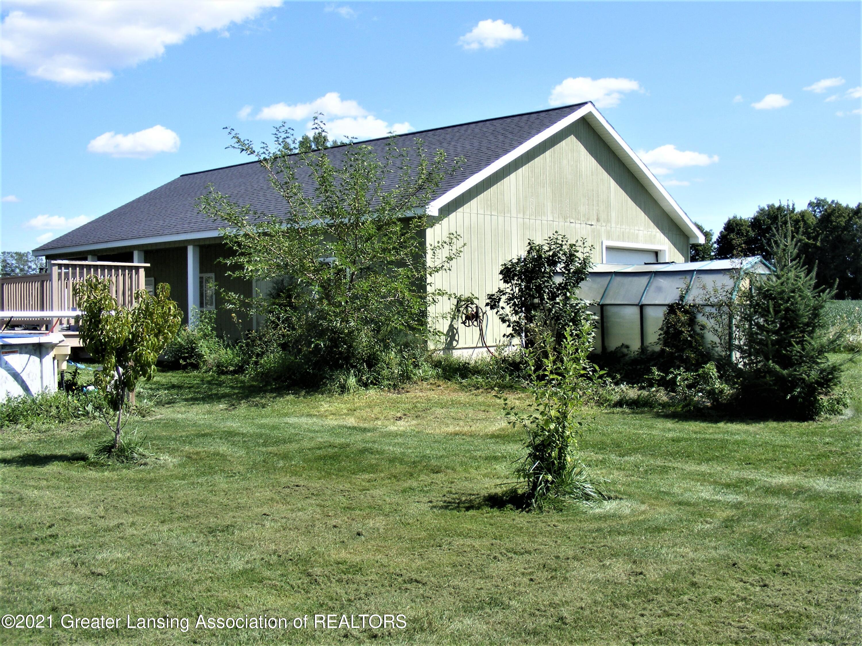 2430 South Meridian Road Ovid, MI 48866 - Photo 32 of 36 detached garage, 32x48 including covered