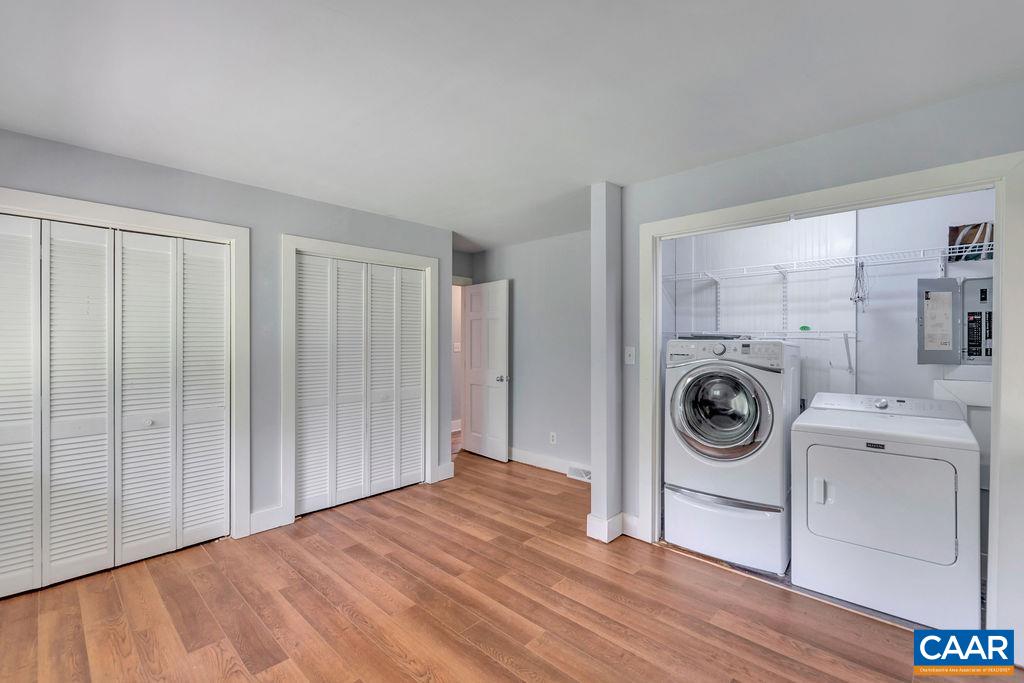5668 Advance Mills Road Ruckersville, VA 22968 - Photo 25 of 56 a view of a storage & utility room with washer and dryer