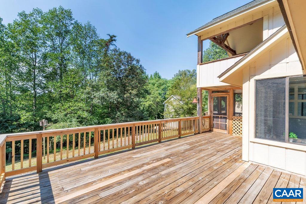 5668 Advance Mills Road Ruckersville, VA 22968 - Photo 40 of 56 a view of a house with wooden deck