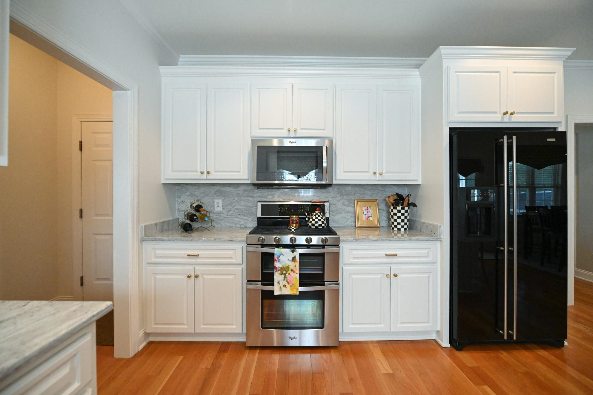 190 Pinecroft Drive Dunn, NC 28334 - Photo 23 of 51 a kitchen with stainless steel appliances granite countertop a stove and a refrigerator