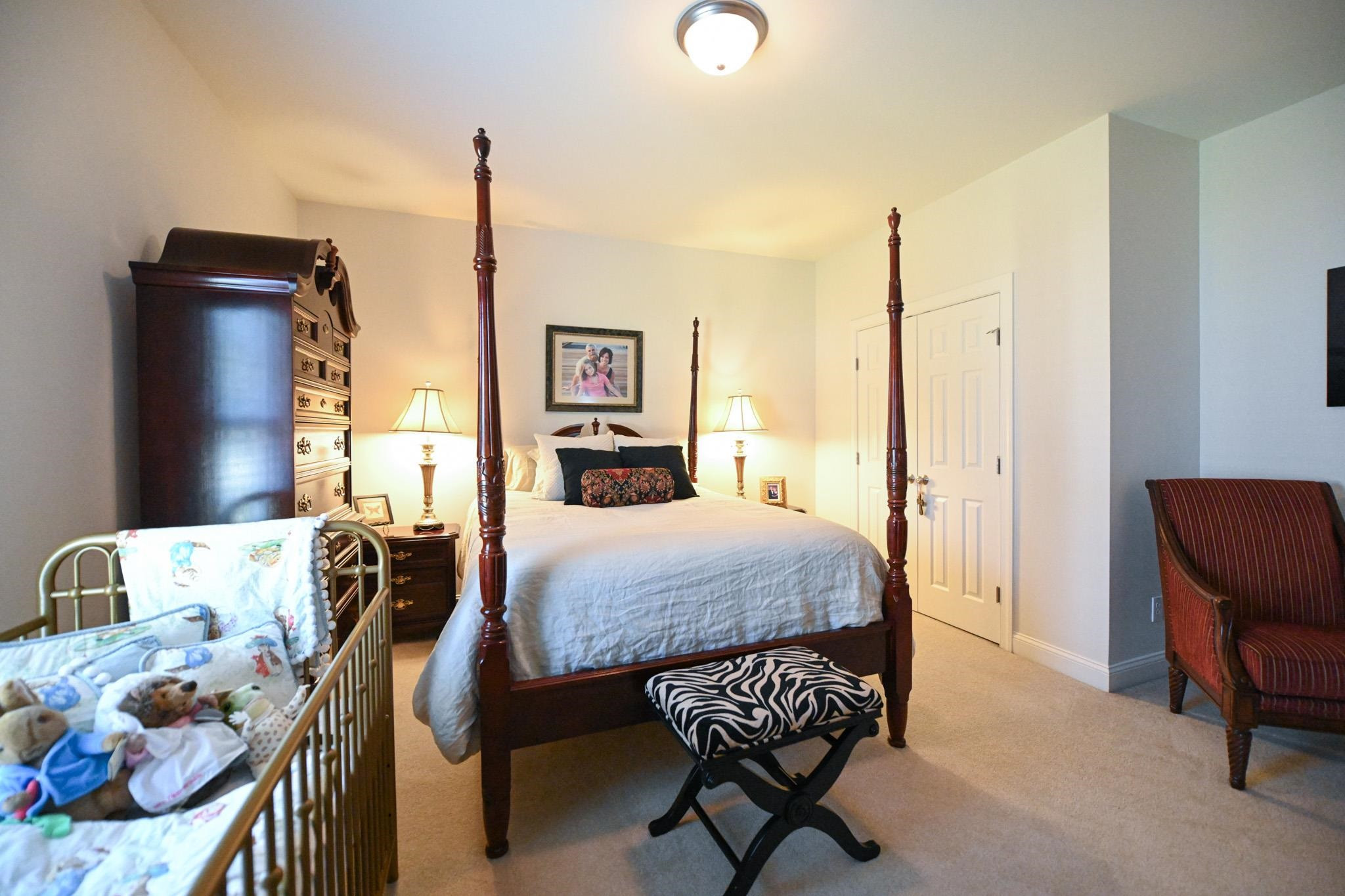 190 Pinecroft Drive Dunn, NC 28334 - Photo 34 of 51 a bedroom with furniture and a bed