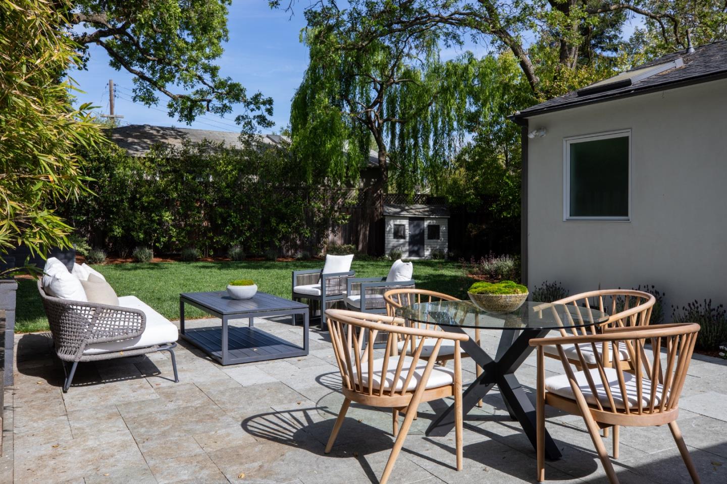 2018 Sharon Road Menlo Park, CA 94025 - Photo 5 of 6 a view of a patio with a table and chairs