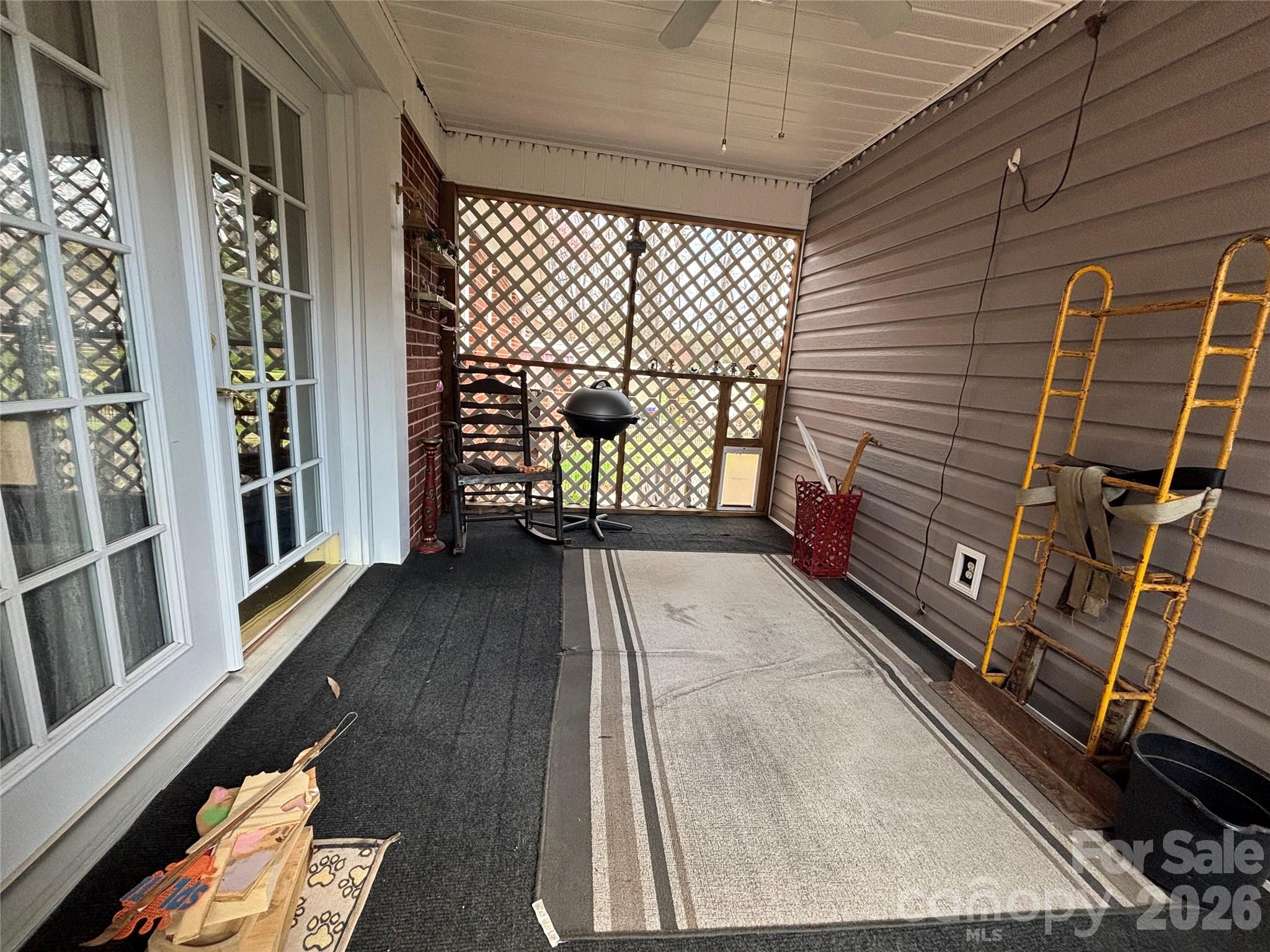 503 9th Avenue Southwest Conover, NC 28613 - Photo 30 of 39 a view of balcony with wooden floor