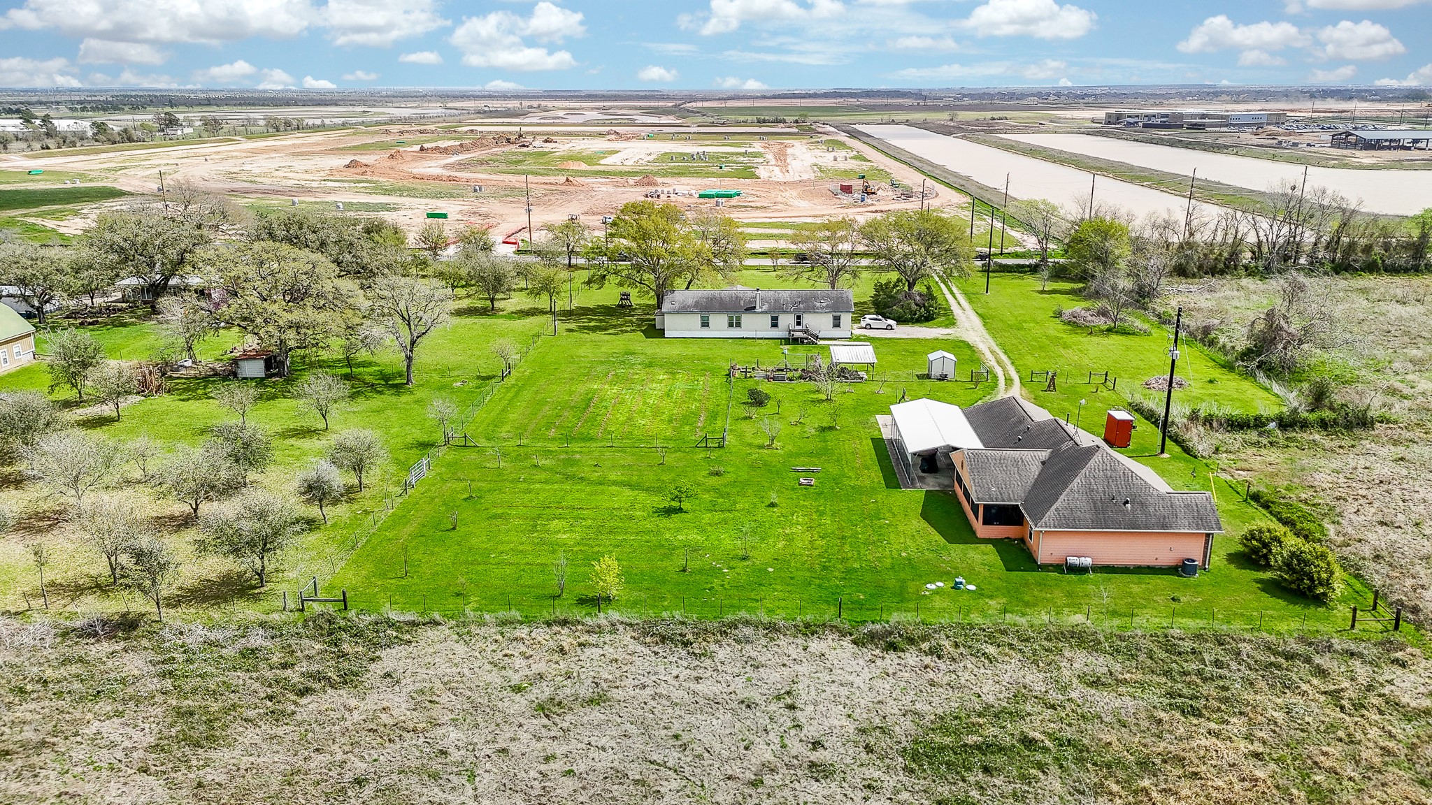 8227 Katy Hockley Road Katy, TX 77493 - Photo 12 of 20 a view of a garden with an ocean and a big yard
