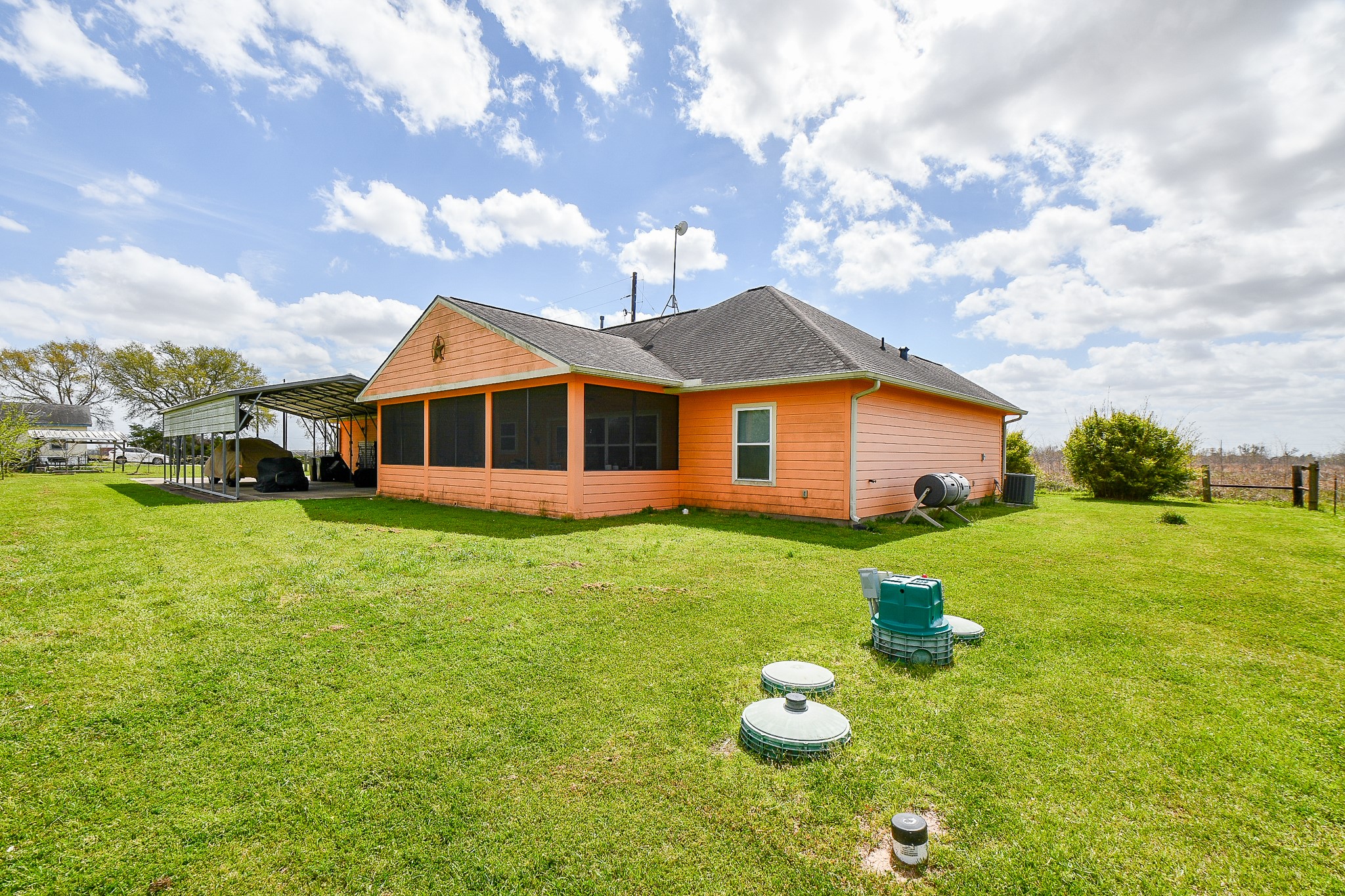8227 Katy Hockley Road Katy, TX 77493 - Photo 10 of 20 a view of a house with backyard and garden