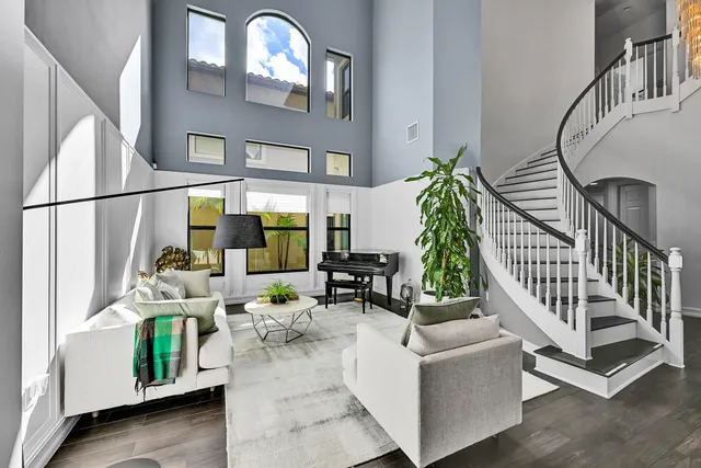 a large kitchen with stainless steel appliances kitchen island granite countertop a large counter top and stainless steel appliances