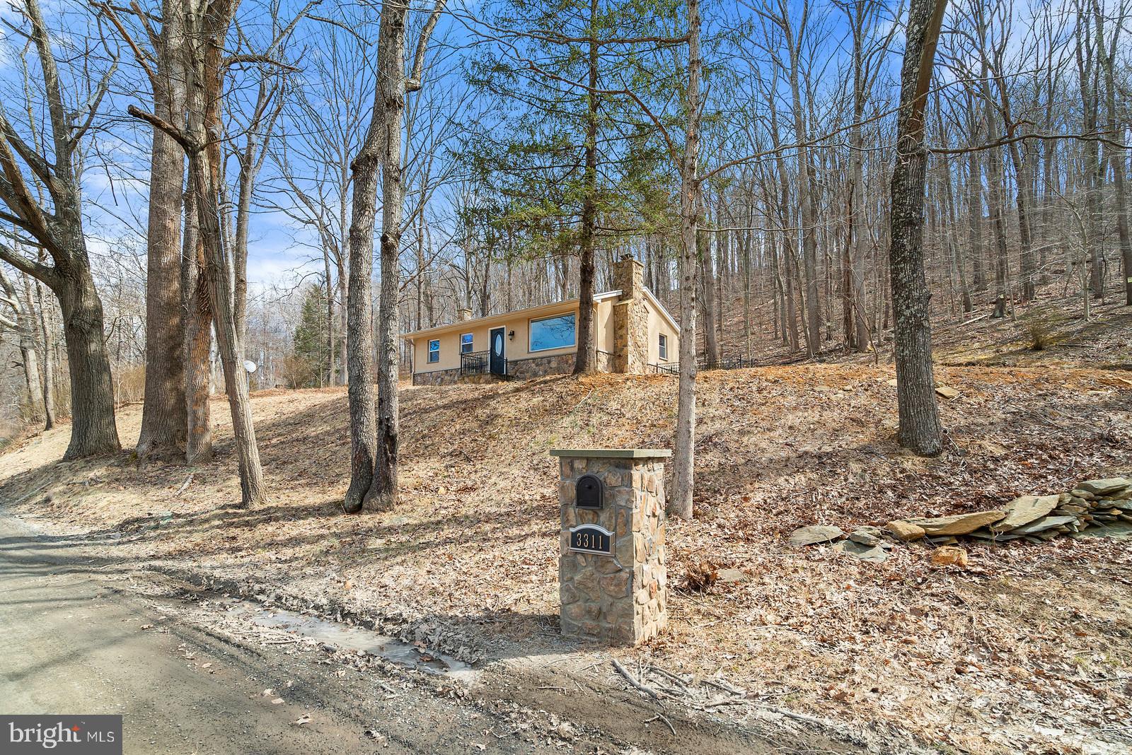 3311 Fiery Run Road Linden, VA 22642 - Photo 3 of 22 Beautiful stone entrance w/ stone gate
