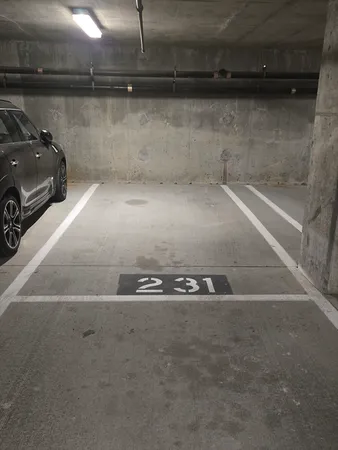 a view of a building and a street