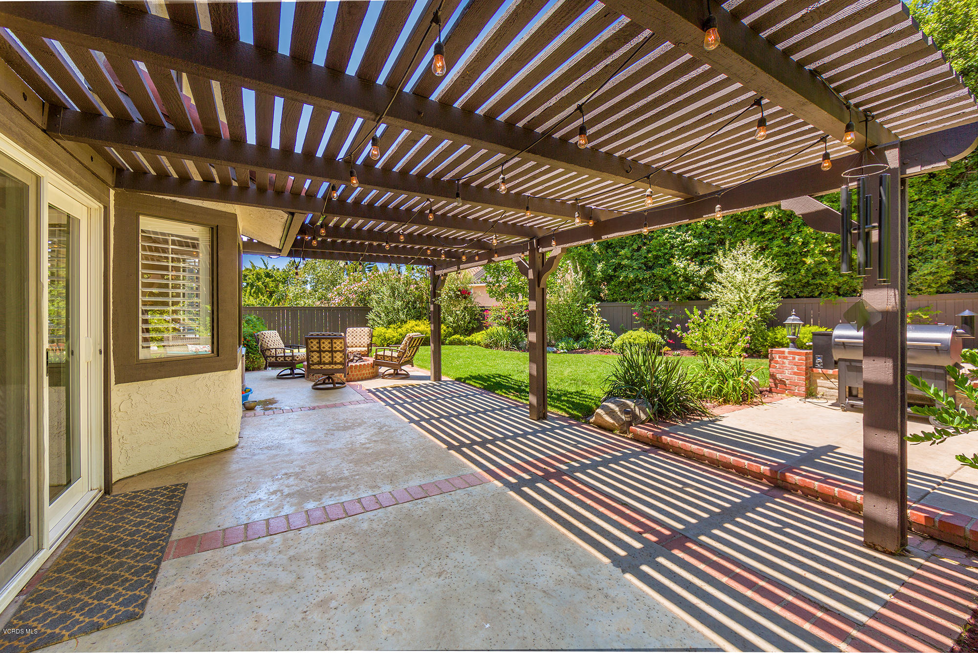 543 Innwood Road Simi Valley, CA 93065 - Photo 22 of 27 a view of a porch with wooden floor