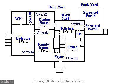 9819 Rosensteel Avenue Silver Spring, MD 20910 - Photo 24 of 30 Main Floor floorplan