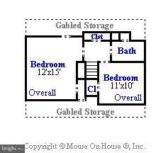 9819 Rosensteel Avenue Silver Spring, MD 20910 - Photo 5 of 30 Upper Floorplan