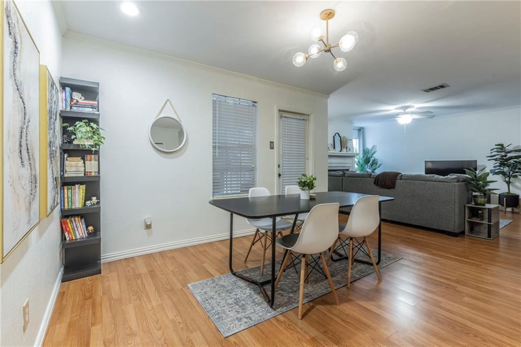 2307 Melissa Drive Waco, TX 76708 - Photo 10 of 23 a living room with furniture and wooden floor