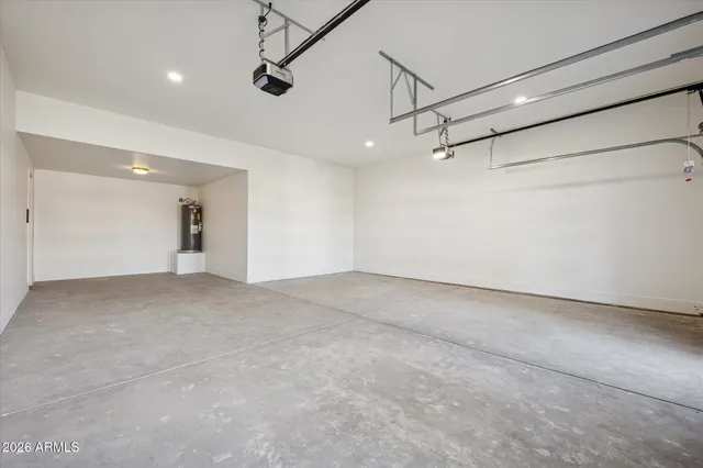 a view of a room with an empty space