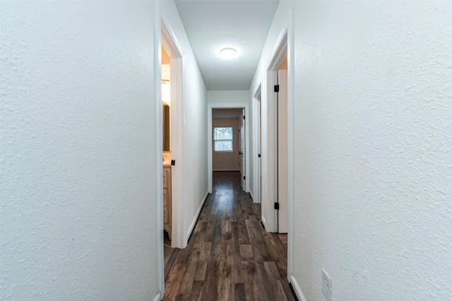 wooden floor in a gallery