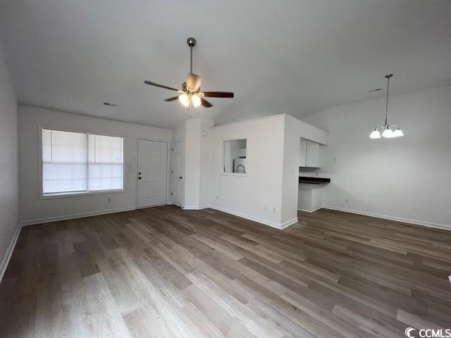 1809 Barberry Drive Conway, SC 29526 - Photo 3 of 16 Unfurnished living room with baseboards, lofted ce