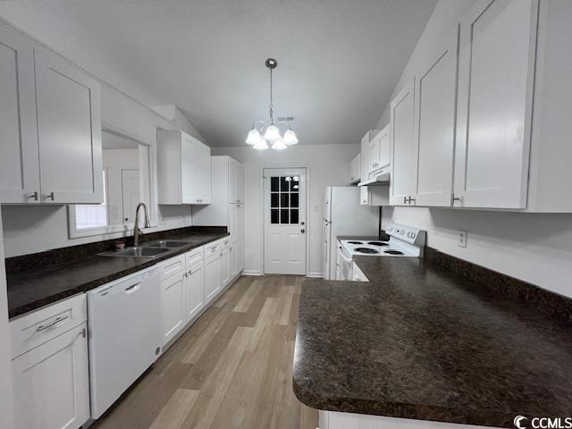 1809 Barberry Drive Conway, SC 29526 - Photo 7 of 16 Kitchen with white cabinetry, a sink, a notable ch