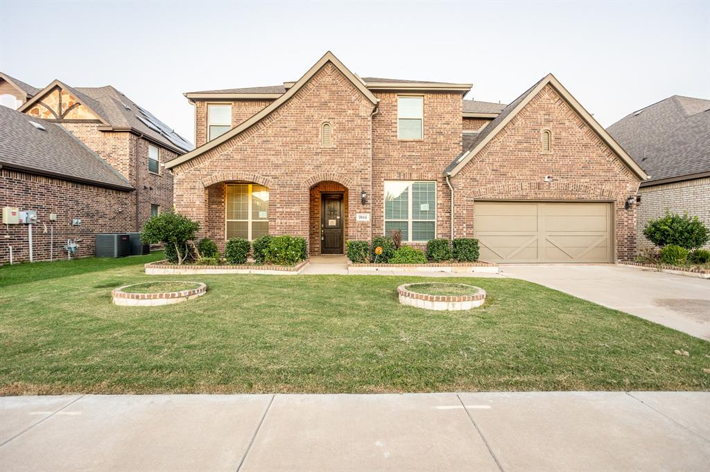 front view of house with a yard