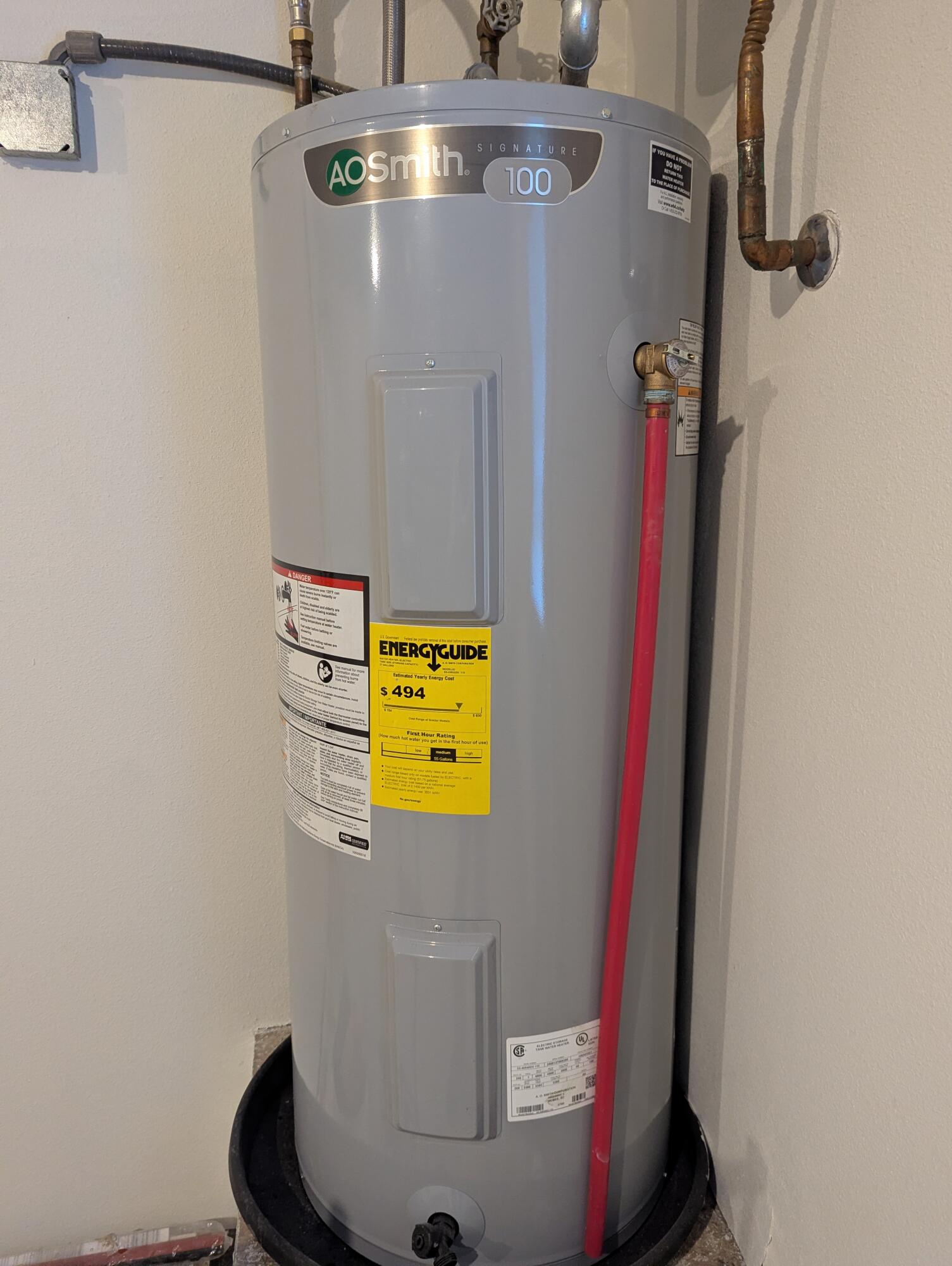 427 Hatchee Drive Crestview, FL 32536 - Photo 59 of 77 ELECTRIC HOT WATER HEATER