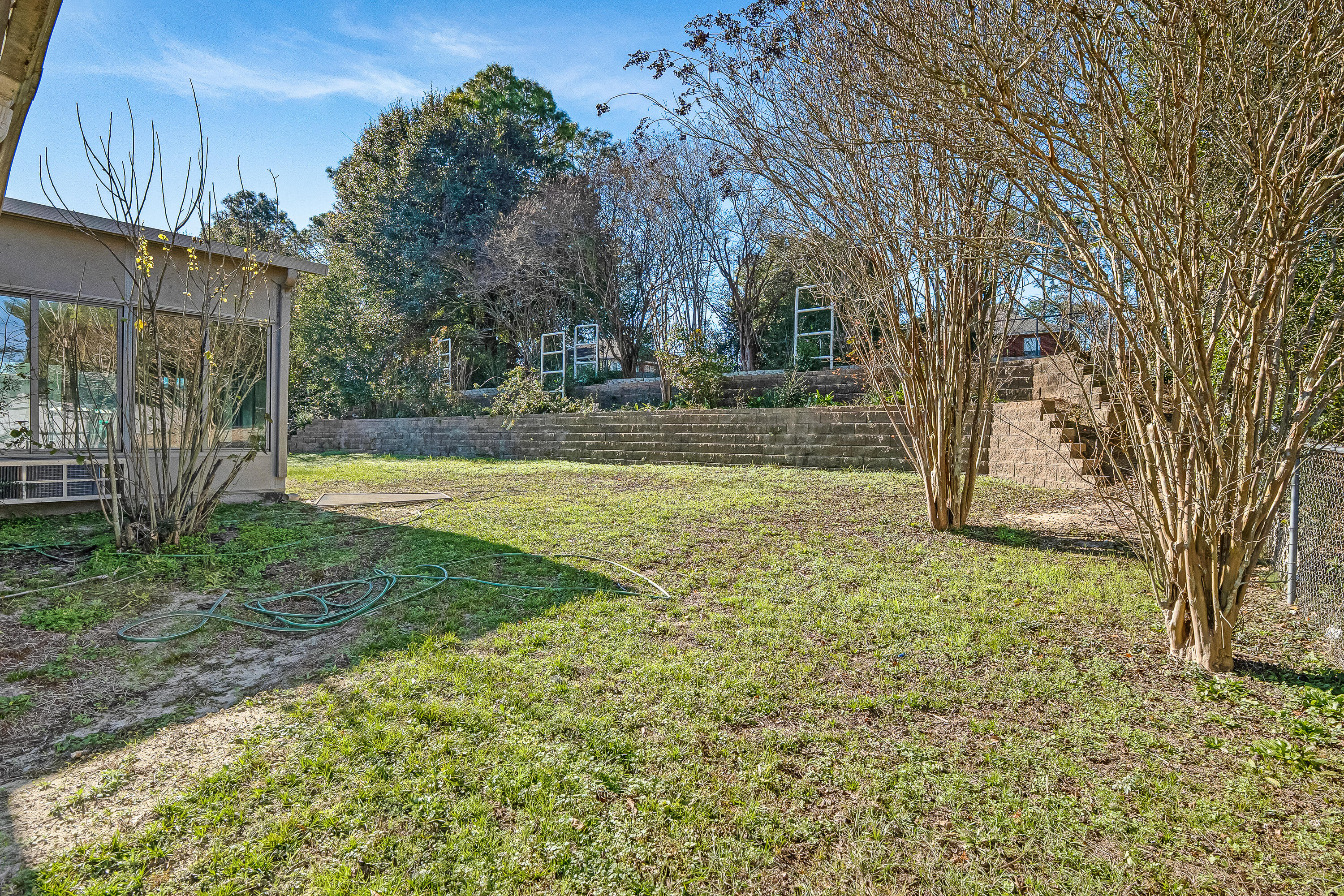 427 Hatchee Drive Crestview, FL 32536 - Photo 71 of 77 a view of a backyard with large trees
