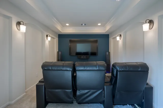 a view of a livingroom with wooden floor and closet