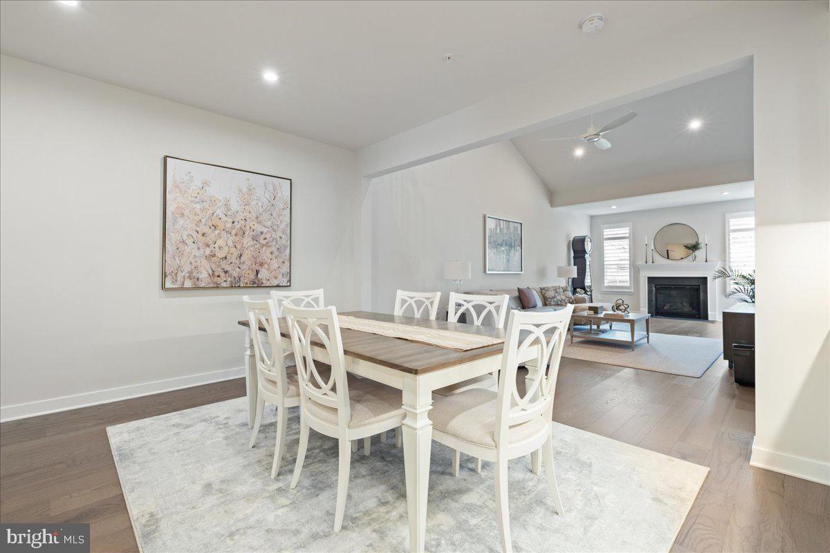 34 Griffin Way Yardley, PA 19067 - Photo 15 of 50 a dining room with furniture and wooden floor