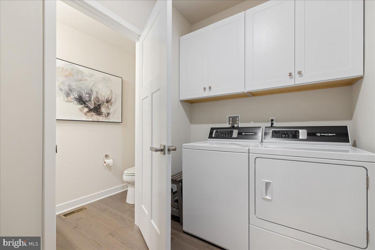34 Griffin Way Yardley, PA 19067 - Photo 24 of 50 a view of cabinets and wooden floor