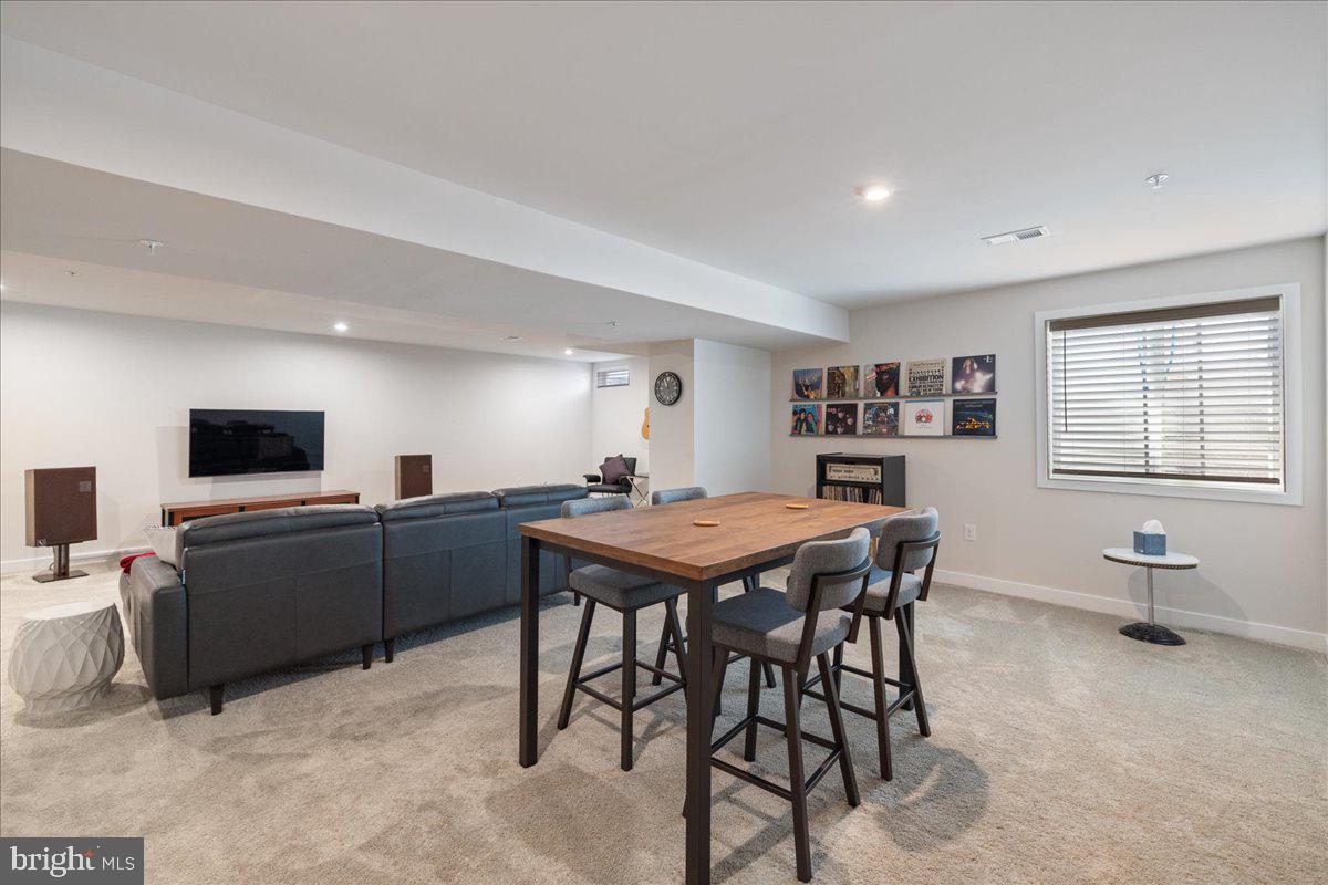 34 Griffin Way Yardley, PA 19067 - Photo 37 of 50 a view of a workspace with furniture and a flat screen tv