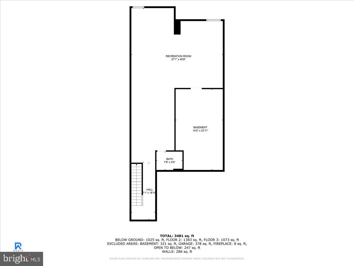 34 Griffin Way Yardley, PA 19067 - Photo 47 of 50 a picture of a floor plan