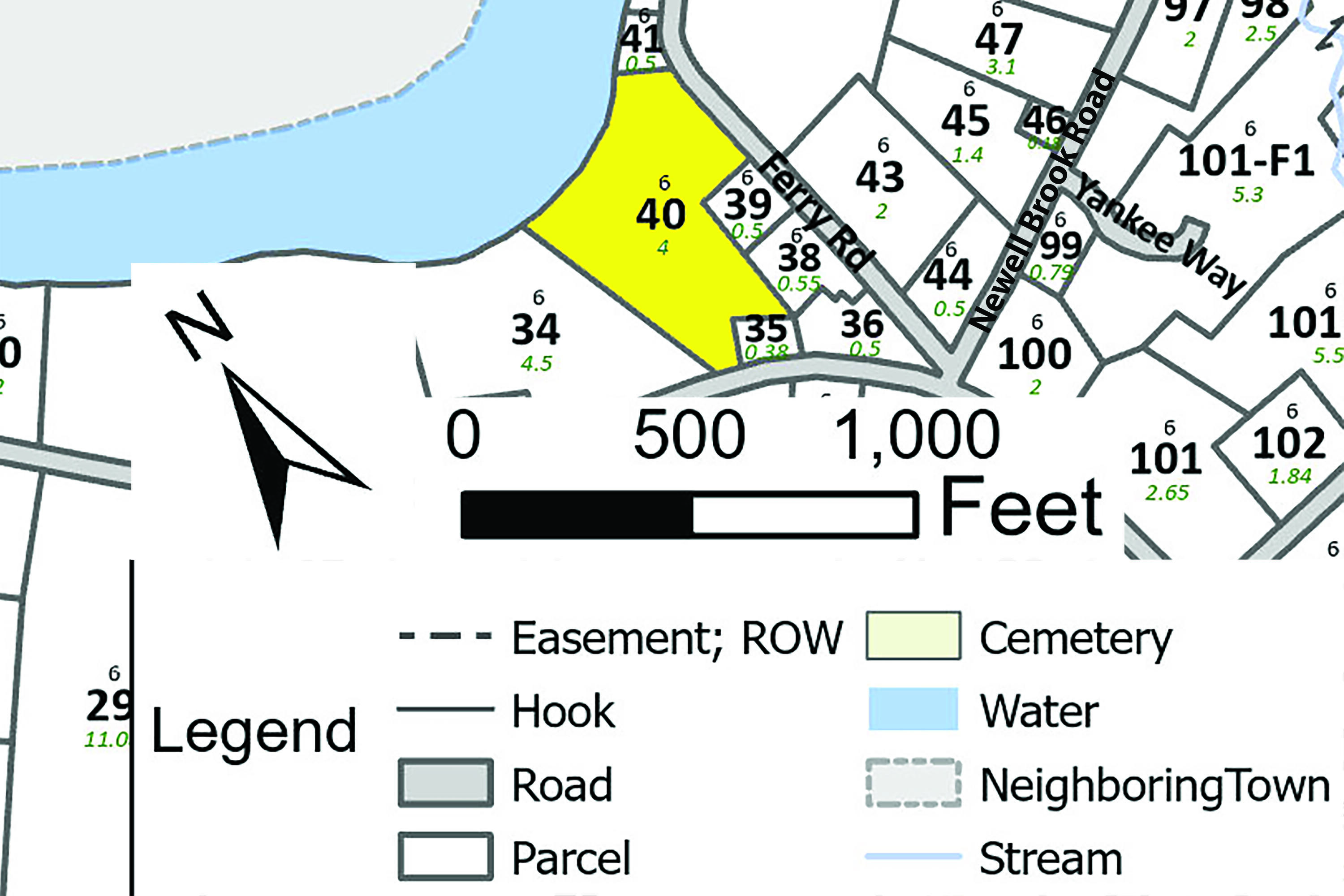 1032 Ferry Road Durham, ME 04222 - Photo 71 of 72 Tax Map